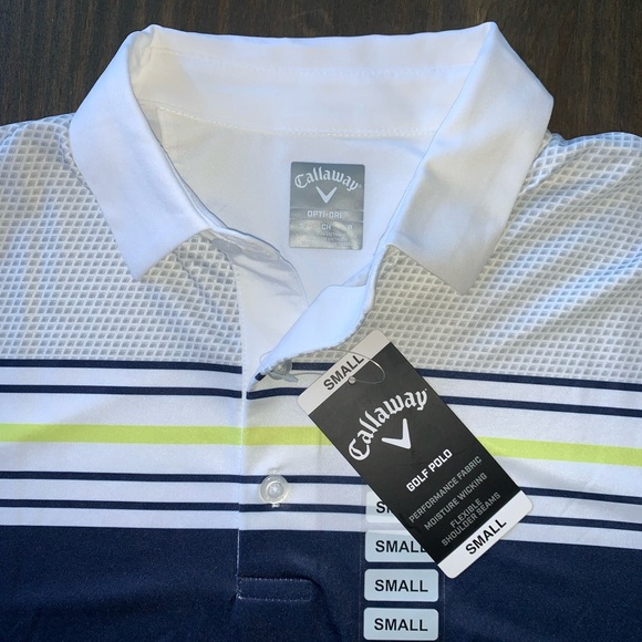 SALE 🔥 Golf Polo Moisture Wicking Mens Small NWT - Picture 2 of 6